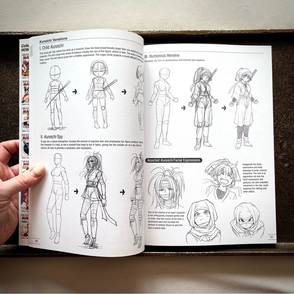 BOOK • “How to Draw Manga: Ninja & Samurai Portrayal” • - Picture 6 of 14